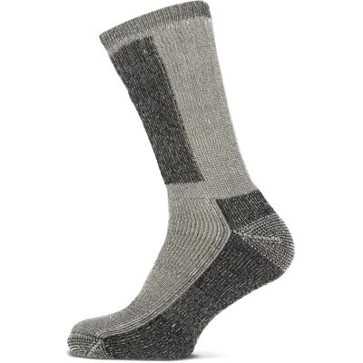 Basset Thermosokken Merinowol Off White Black-39/42 Basset Thermosokken Merinowol Off White Black-39/42