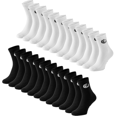 Vinnie-G Sportsokken 12-pack Zwart-35/38 Vinnie-G Sportsokken 12-pack Zwart-35/38