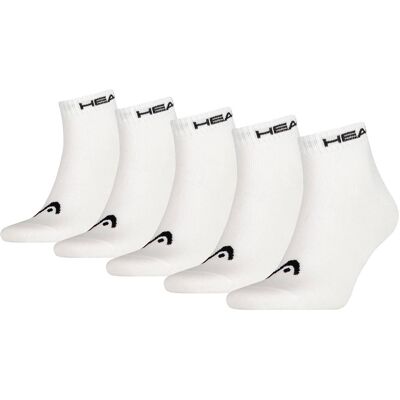 Head Quarter sokken 5-pack Wit-35/38 Head Quarter sokken 5-pack Wit-35/38