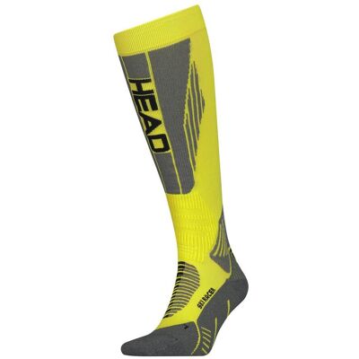 HEAD Skisokken Unisex Racer Kneehigh 1-pack Neon Yellow-35/38 HEAD Skisokken Unisex Racer Kneehigh 1-pack Neon Yellow-35/38
