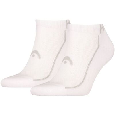 HEAD Sneakersokken Performance 2-pack Wit-39/42 HEAD Sneakersokken Performance 2-pack Wit-39/42