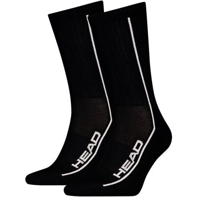 HEAD Sportsokken Performance 2-pack Zwart-35/38 HEAD Sportsokken Performance 2-pack Zwart-35/38