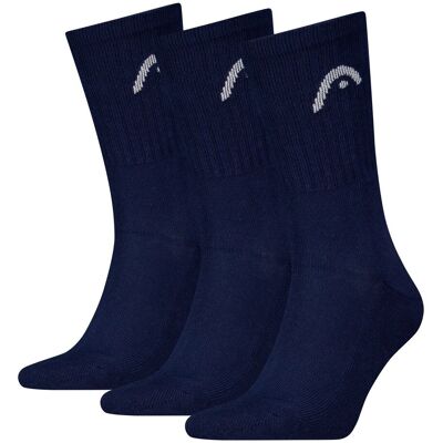 HEAD Sportsokken Training 3-pack Navy-39/42 HEAD Sportsokken Training 3-pack Navy-39/42