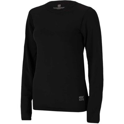 Heatkeeper Thermoshirt Dames Basic Naadloos Zwart-XL/XXL Heatkeeper Thermoshirt Dames Basic Naadloos Zwart-XL/XXL