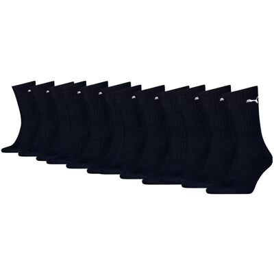 Puma Sportsokken Dark Navy 12-pack-35/38 Puma Sportsokken Dark Navy 12-pack-35/38