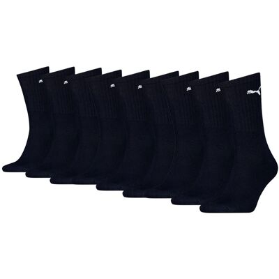 Puma Sportsokken Dark Navy 9-pack-39/42 Puma Sportsokken Dark Navy 9-pack-39/42