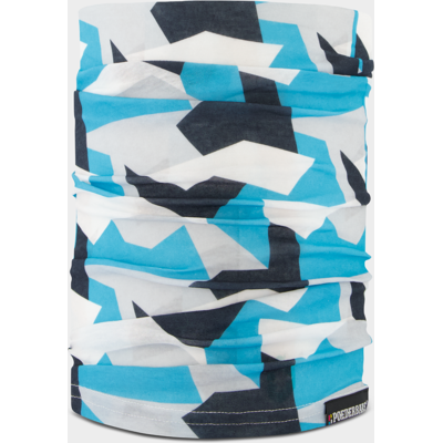 Poederbaas Nekwarmer Blauw / Wit Poederbaas Nekwarmer Blauw / Wit