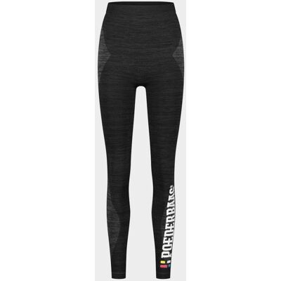 Poederbaas Thermo Legging Dames Technical Zwart-S Poederbaas Thermo Legging Dames Technical Zwart-S