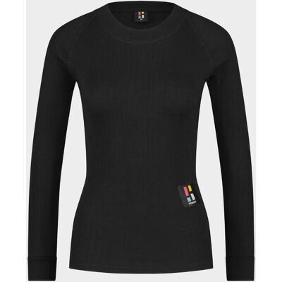 Poederbaas Thermoshirt Dames Pro Zwart-XXL Poederbaas Thermoshirt Dames Pro Zwart-XXL