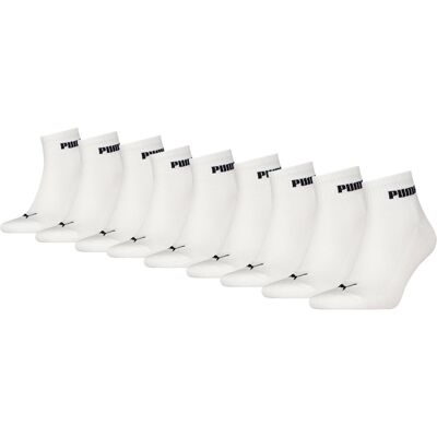 Puma Quartersokken Cushioned New Generation 9-pack Wit-35/38 Puma Quartersokken Cushioned New Generation 9-pack Wit-35/38