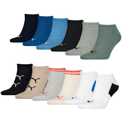 Puma Sneakersokken Verrassingspakket 6-pack-39/42 Puma Sneakersokken Verrassingspakket 6-pack-39/42