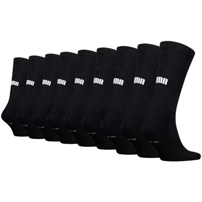 Puma Sportsokken Cushioned New Generation 9-pack Zwart-35/38 Puma Sportsokken Cushioned New Generation 9-pack Zwart-35/38