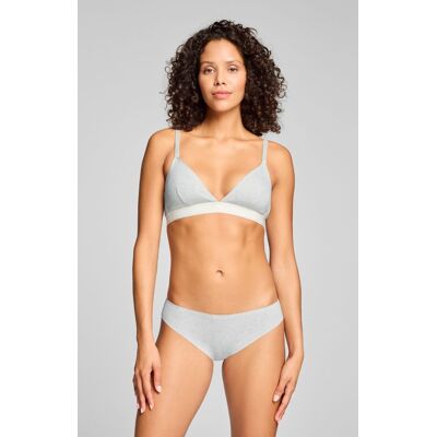 Puma Dames Briefs Invisible Cotton 2-pack Light Grey Melange-XL Puma Dames Briefs Invisible Cotton 2-pack Light Grey Melange-XL