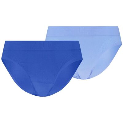 Puma Dames Sport Briefs 3D Knit 2-pack Blauw-XL Puma Dames Sport Briefs 3D Knit 2-pack Blauw-XL
