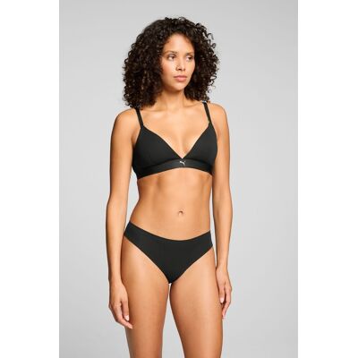 Puma Dames Strings Invisible Cotton 2-pack Zwart-XL Puma Dames Strings Invisible Cotton 2-pack Zwart-XL
