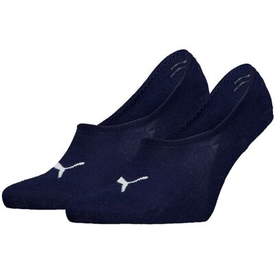 Puma Footies High Cut 2-pack Navy-35/38 Puma Footies High Cut 2-pack Navy-35/38