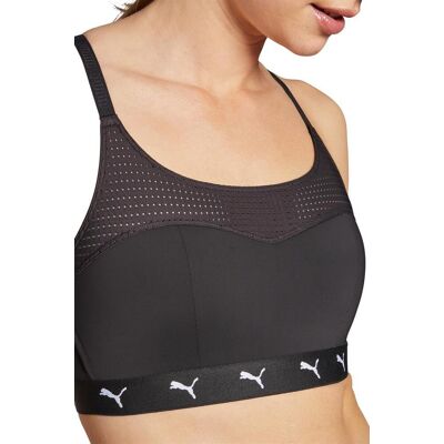 Puma Padded Sport Top Dames Zwart-XS Puma Padded Sport Top Dames Zwart-XS