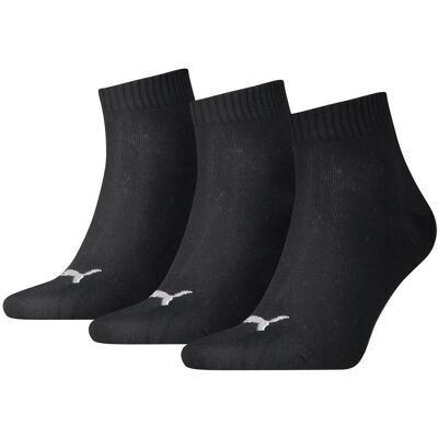 Puma sokken halfhoog zwart 3-pack-43-46 Puma sokken halfhoog zwart 3-pack-43-46