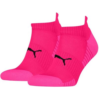 Puma Sport Cushioned Sneakersokken 2-pack Roze-39/42 Puma Sport Cushioned Sneakersokken 2-pack Roze-39/42