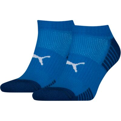 Puma Sport Cushioned Sneakersokken Light 2-pack Blauw-35/38 Puma Sport Cushioned Sneakersokken Light 2-pack Blauw-35/38