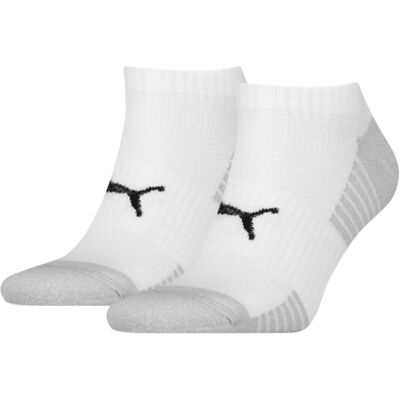 Puma Sport Cushioned Sneakersokken Light 2-pack Wit-39/42 Puma Sport Cushioned Sneakersokken Light 2-pack Wit-39/42