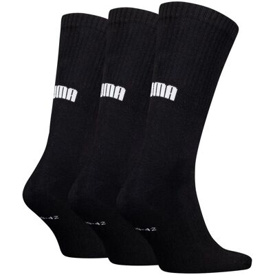 Puma Sportsokken Cushioned New Generation 3-pack Zwart-39/42 Puma Sportsokken Cushioned New Generation 3-pack Zwart-39/42
