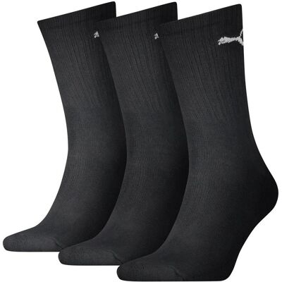 Puma sokken hoog zwart 3-pack-39-42 Puma sokken hoog zwart 3-pack-39-42