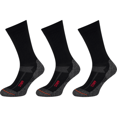 STAPP Thermosokken Techno Boston 3-pack Zwart-35/38 STAPP Thermosokken Techno Boston 3-pack Zwart-35/38