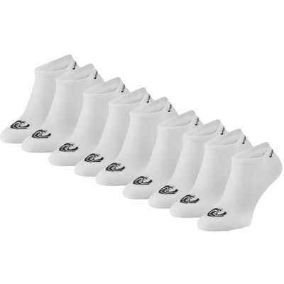 Vinnie-G Sneakersokken 9-pack Wit-35/38 Vinnie-G Sneakersokken 9-pack Wit-35/38
