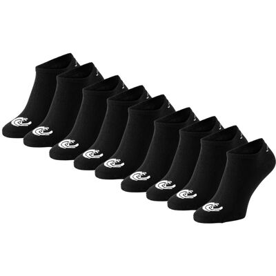 Vinnie-G Sneakersokken 9-pack Zwart-39/42 Vinnie-G Sneakersokken 9-pack Zwart-39/42