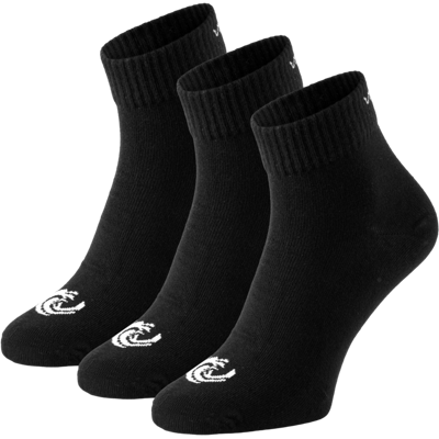 Vinnie-G Quartersokken 3-pack Zwart-47/49 Vinnie-G Quartersokken 3-pack Zwart-47/49