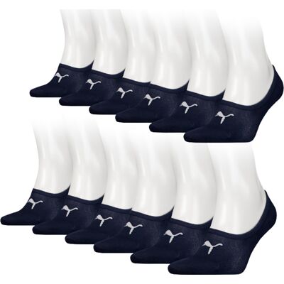 Puma Footies 12-pack Unisex Navy-35/38 Puma Footies 12-pack Unisex Navy-35/38