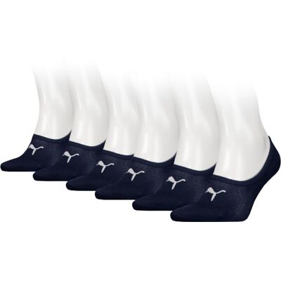 Puma Footies 6-pack Unisex Navy-35/38 Puma Footies 6-pack Unisex Navy-35/38