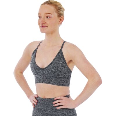 Xtreme Sportswear Sport Bh Dames Antraciet Melange-XL Xtreme Sportswear Sport Bh Dames Antraciet Melange-XL