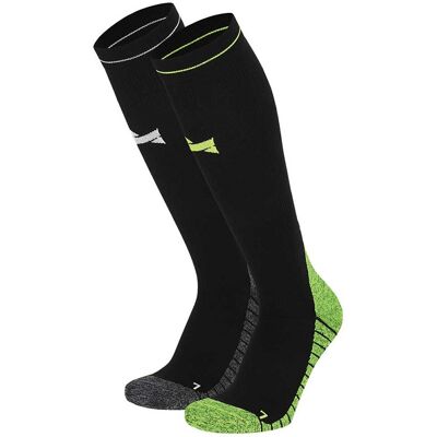Xtreme Sockswear Compressiesokken - Multi Black - 35/38 - Hardlopen Xtreme Sockswear Compressiesokken - Multi Black - 35/38 - Hardlopen