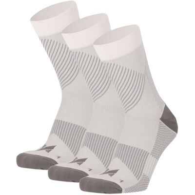 Xtreme Compressiesokken Quarter 3-pack Multi White-35/38 Xtreme Compressiesokken Quarter 3-pack Multi White-35/38