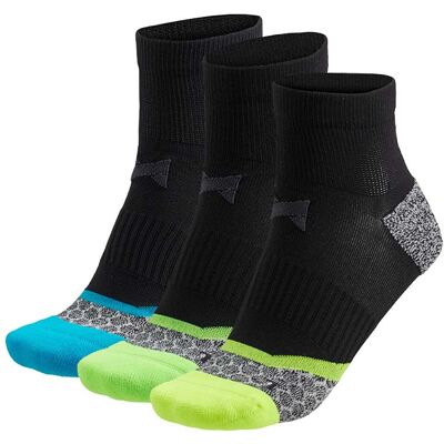 Xtreme Hardloop Sokken 3-pack Multi Black-39/42 Xtreme Hardloop Sokken 3-pack Multi Black-39/42