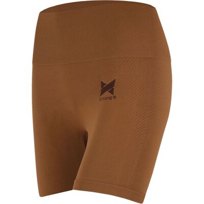 Xtreme Sportswear Sport Shorts Dames Cognac-XL Xtreme Sportswear Sport Shorts Dames Cognac-XL