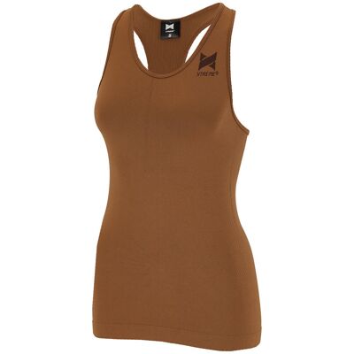 Xtreme Sportswear Sport Singlet Dames Cognac-M Xtreme Sportswear Sport Singlet Dames Cognac-M