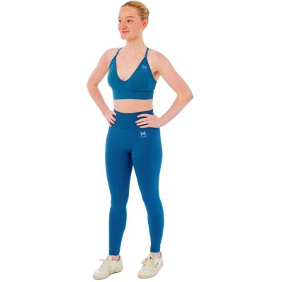 Xtreme Sportswear Dames Sportset - Sportlegging + Sport BH - Blauw - Sportset Xtreme Sportswear Dames Sportset - Sportlegging + Sport BH - Blauw - Sportset