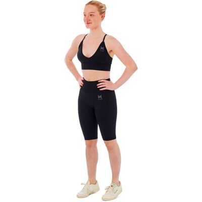 Xtreme Sportswear Dames Sportset - Korte Sportlegging + Sport BH - Zwart-XL Xtreme Sportswear Dames Sportset - Korte Sportlegging + Sport BH - Zwart-XL