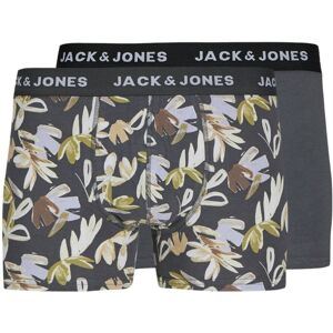 Jack & Jones Boxershorts JACABSTRACT 2-pack Iron Gate-L Jack & Jones Boxershorts JACABSTRACT 2-pack Iron Gate-L