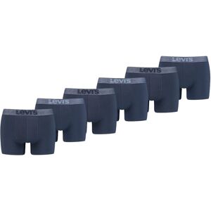 Levi's Boxershorts Melange WB Organic Cotton 6-pack Mood Indigo-S Levi's Boxershorts Melange WB Organic Cotton 6-pack Mood Indigo-S