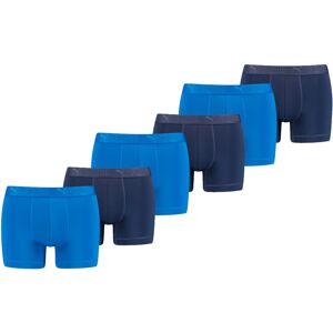 Puma Sport Boxershorts Microfiber 6-pack Blauw-S Puma Sport Boxershorts Microfiber 6-pack Blauw-S