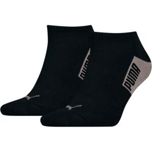 Puma Sneakersokken Logo Block 2-pack Pine Bark Combo-43/46 Puma Sneakersokken Logo Block 2-pack Pine Bark Combo-43/46