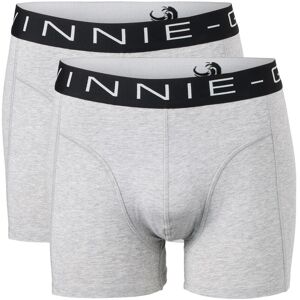 Vinnie-G Boxershorts 2-pack Grey Melange Black-XL Vinnie-G Boxershorts 2-pack Grey Melange Black-XL