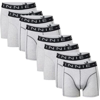 Vinnie-G Boxershorts 8-pack Grey Melange-XL Vinnie-G Boxershorts 8-pack Grey Melange-XL