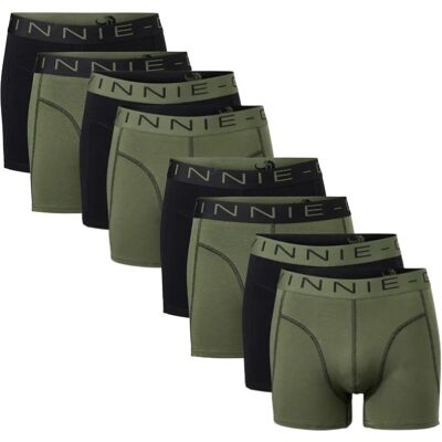 Vinnie-G Boxershorts 8-pack Black / Forest Green-M Vinnie-G Boxershorts 8-pack Black / Forest Green-M