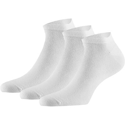 Apollo Sneakersokken Basic Bamboo Wit 3-pack-43/46 Apollo Sneakersokken Basic Bamboo Wit 3-pack-43/46