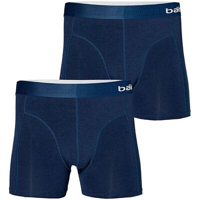 Apollo Boxershorts Heren Bamboo Basic Navy 2-pack-XXL Apollo Boxershorts Heren Bamboo Basic Navy 2-pack-XXL